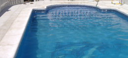 Albardilla para piscina